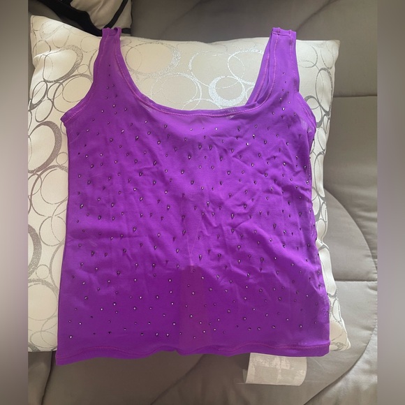 NWT Skims swim rhinestone tank cover up size xxs - Picture 5 of 5